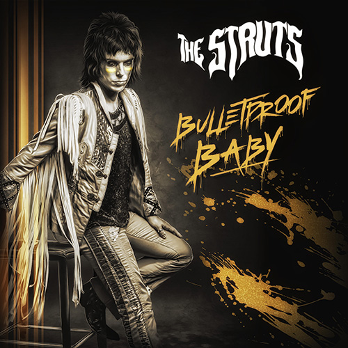 In 2018, I had the opportunity to work with Universal Music Group and Interscope Records in creating the album design and illustrations for The Struts. This artwork is for their hit single, 'Bulletproof Baby.'